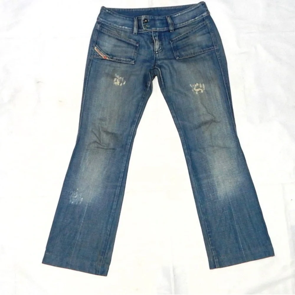 VINTAGE DIESEL MADE IN ITALY LOW RISE DENIM - Picture 11 of 15